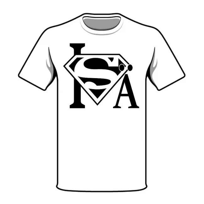 MIESTEN valk T-PAITA SUPER ISÄ + LAPSEN T-PAITA MINUN ISÄ TIKKU-UKKO/SUPERMIES (00 1336) - Image 3