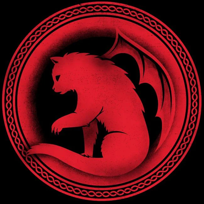 NAISTEN CLASSIC HUPPARI MUSTA - DEVIL CAT - Image 2