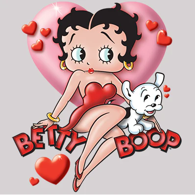 NAISTEN PAITA zing - BETTY BOOP HEART (1098) - Image 3