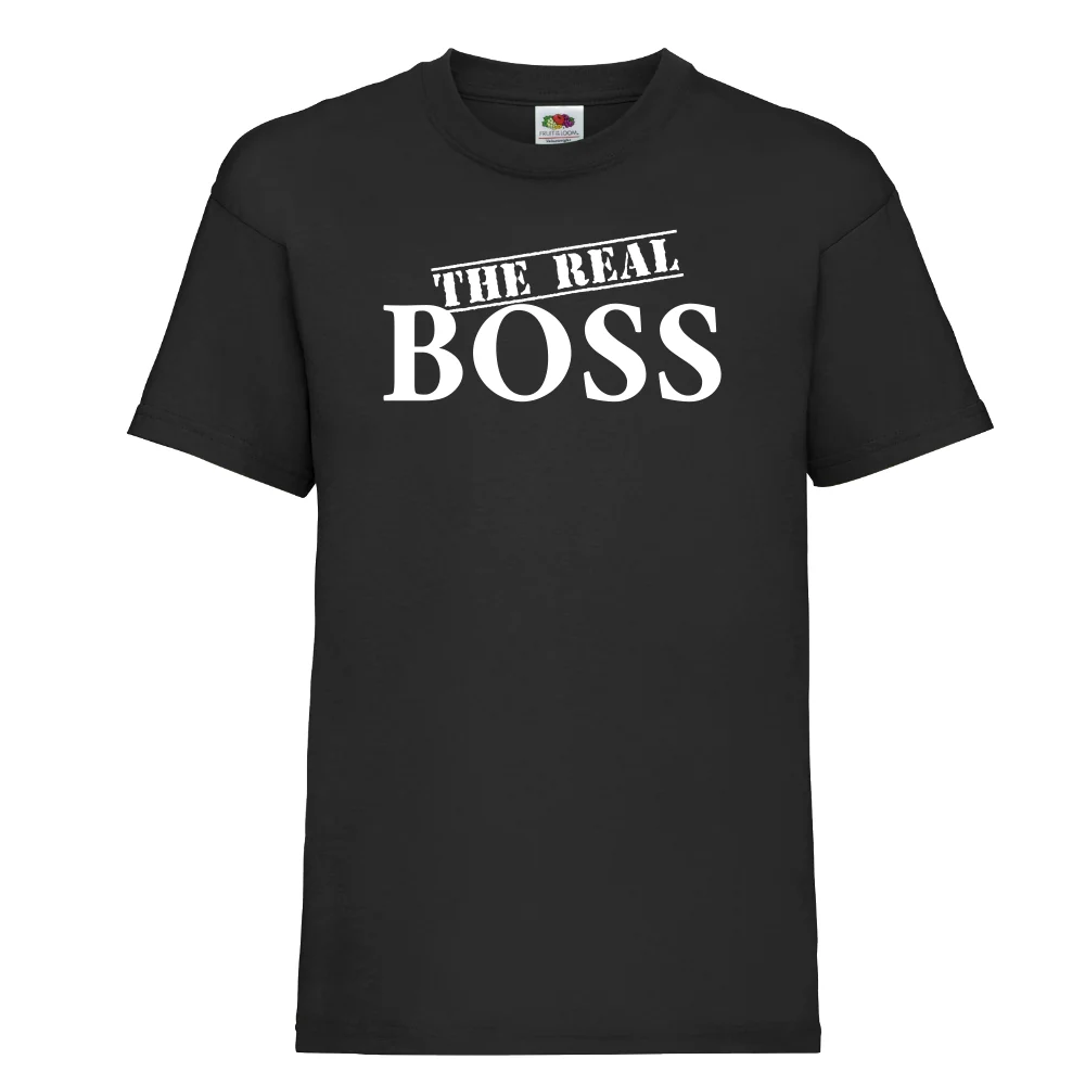 NAISTEN T-PAITA + LASTEN T-PAITA - THE BOSS (316) - Image 2