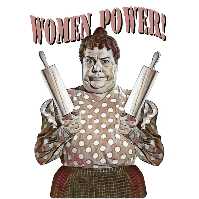 NAISTEN T-PAITA WOMEN POWER (JUSTIINA) 00 725 - Image 2