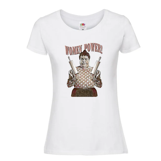 NAISTEN T-PAITA WOMEN POWER (JUSTIINA) 00 725 - Image 4