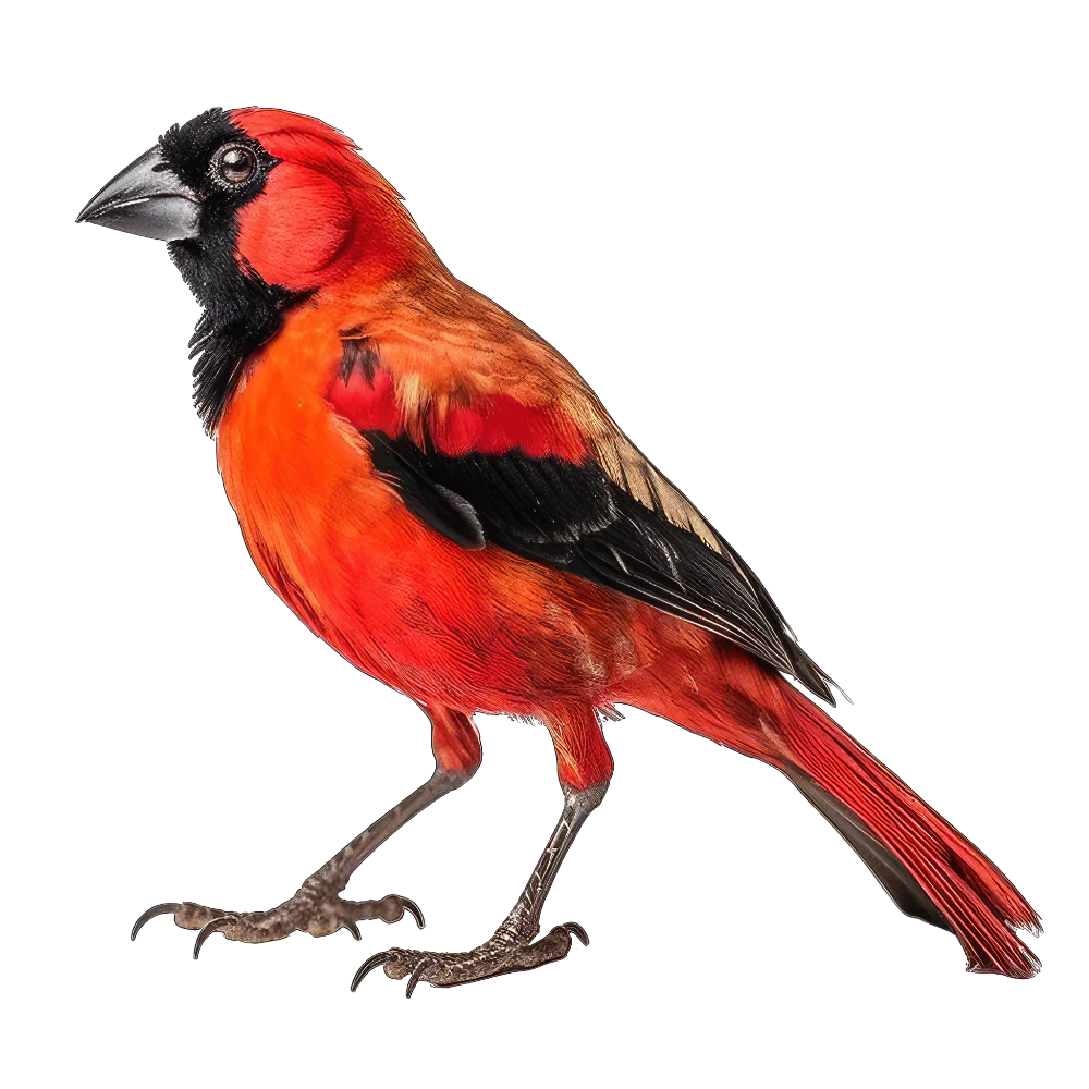 Northern red bishop bird 1- paitakuva