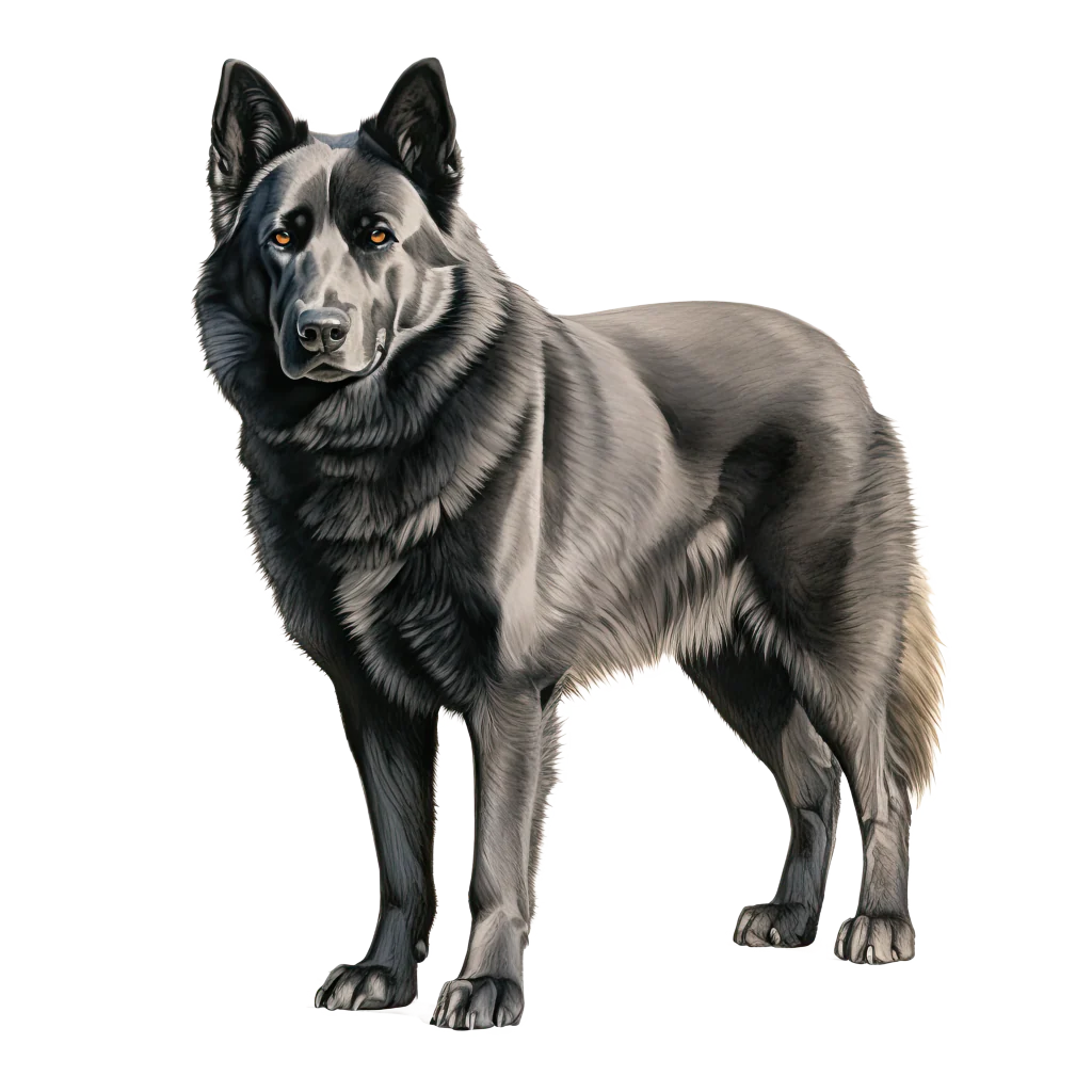 Norwegian Elkhound / Norjanhirvikoira DogBreeds 001
