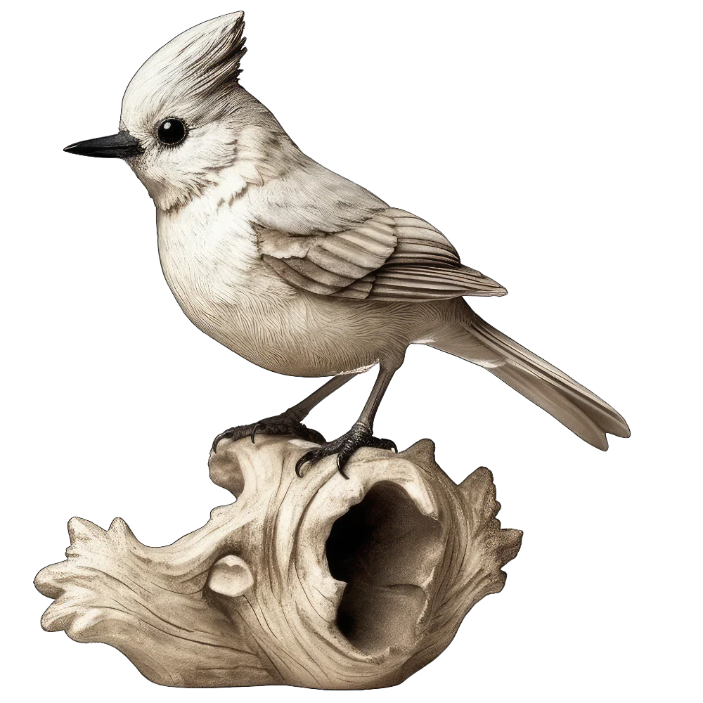Oak titmouse bird- paitakuva