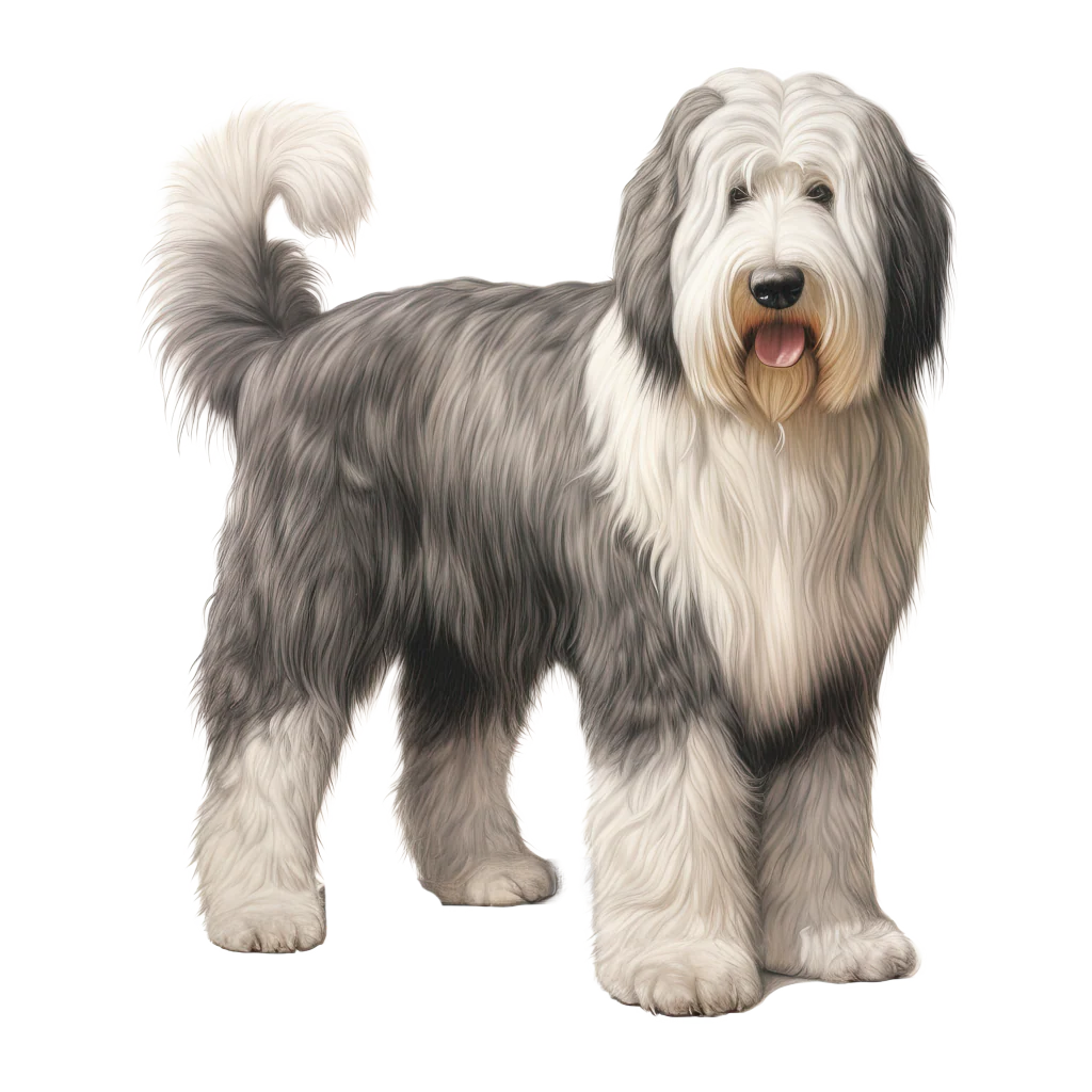 Old English Sheepdog / Vanha englanninlammaskoira DogBreeds 001