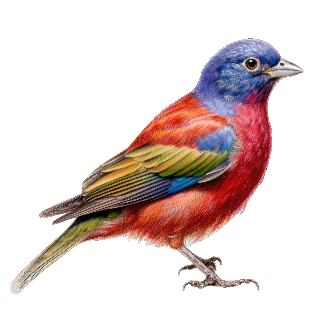 Painted bunting bird 1- paitakuva