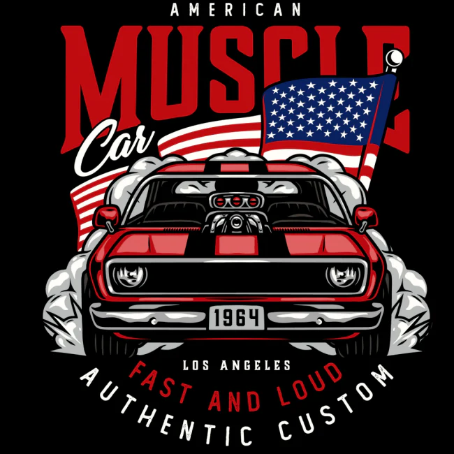 PAITAKUVA - AMERICAN MUSCLE (00 1243)