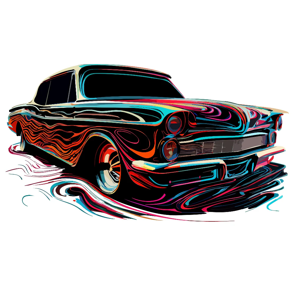 PAITAKUVA - COLORFUL CAR (00 28)