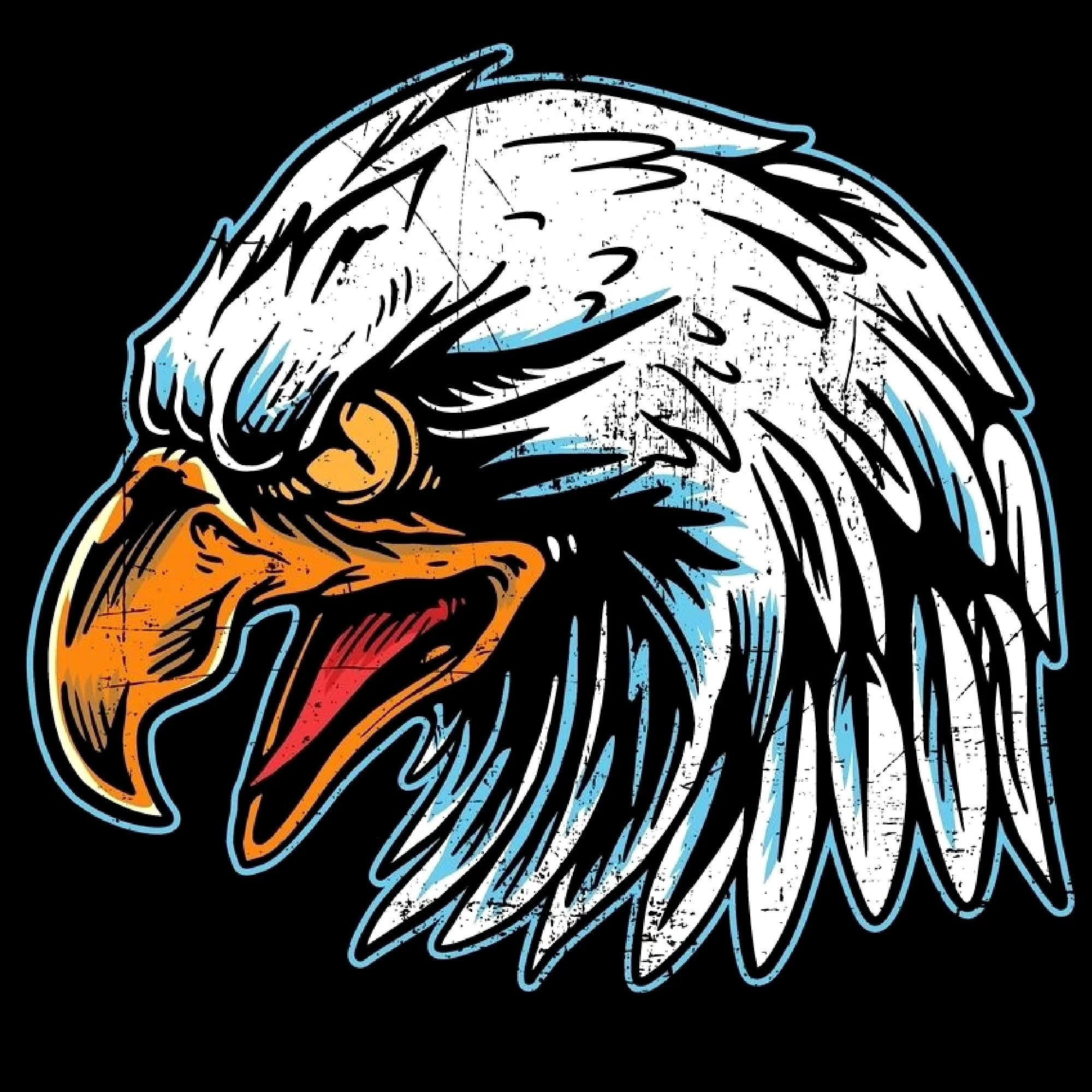 PAITAKUVA - RETRO EAGLE (2952)