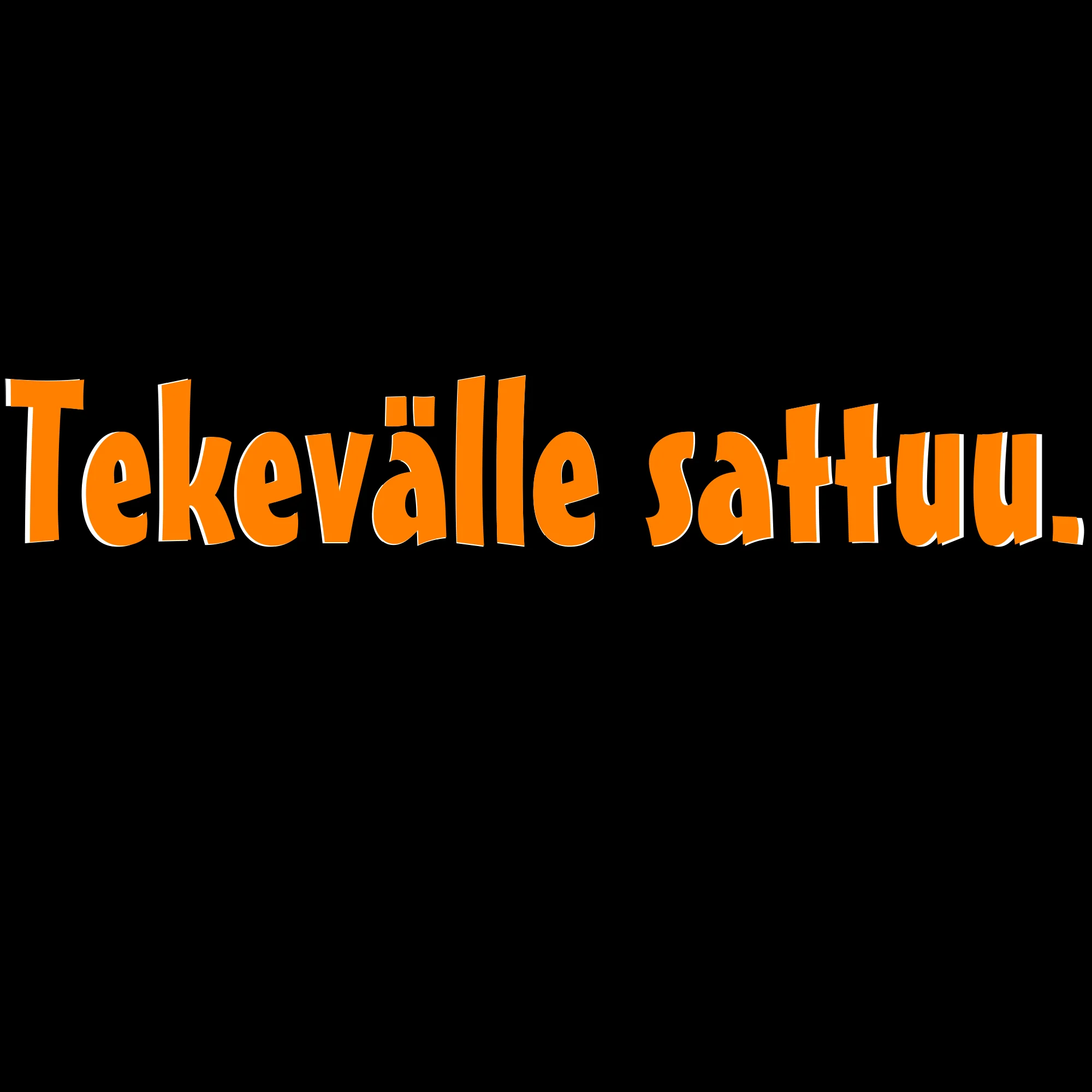 PAITAKUVA - Tekevälle sattuu. (5010)