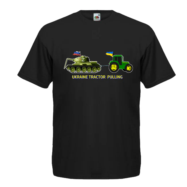 PARODIA T-PAITA UKRAINE TRACTOR PULLING (00 802)