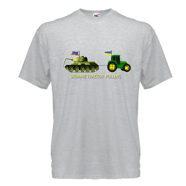 PARODIA T-PAITA UKRAINE TRACTOR PULLING (00 802) - Image 2