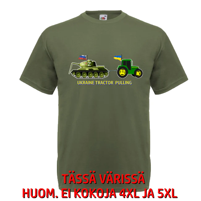 PARODIA T-PAITA UKRAINE TRACTOR PULLING (00 802) - Image 4