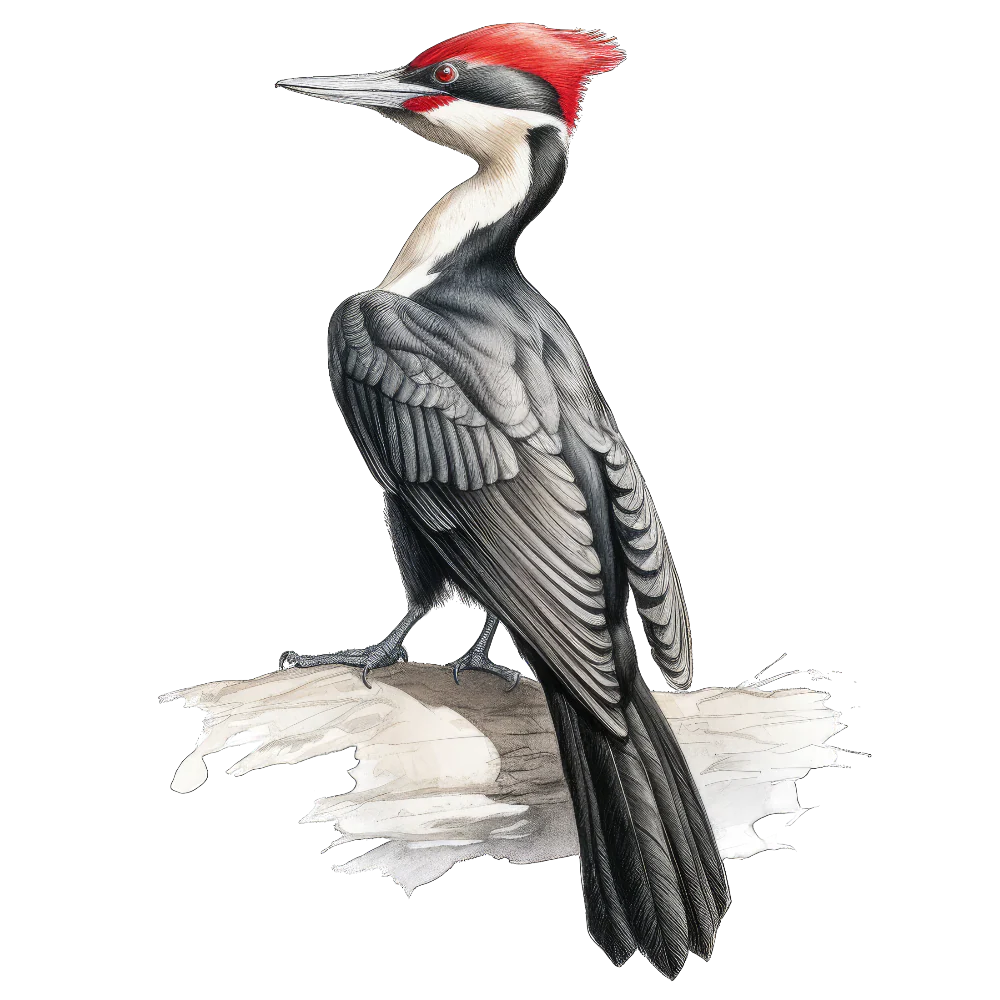 Pileated woodpecker bird- paitakuva