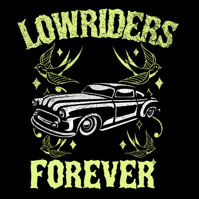 Pitkähihainen T-Paita - lowriders forever - SPEED KINGS - Image 2