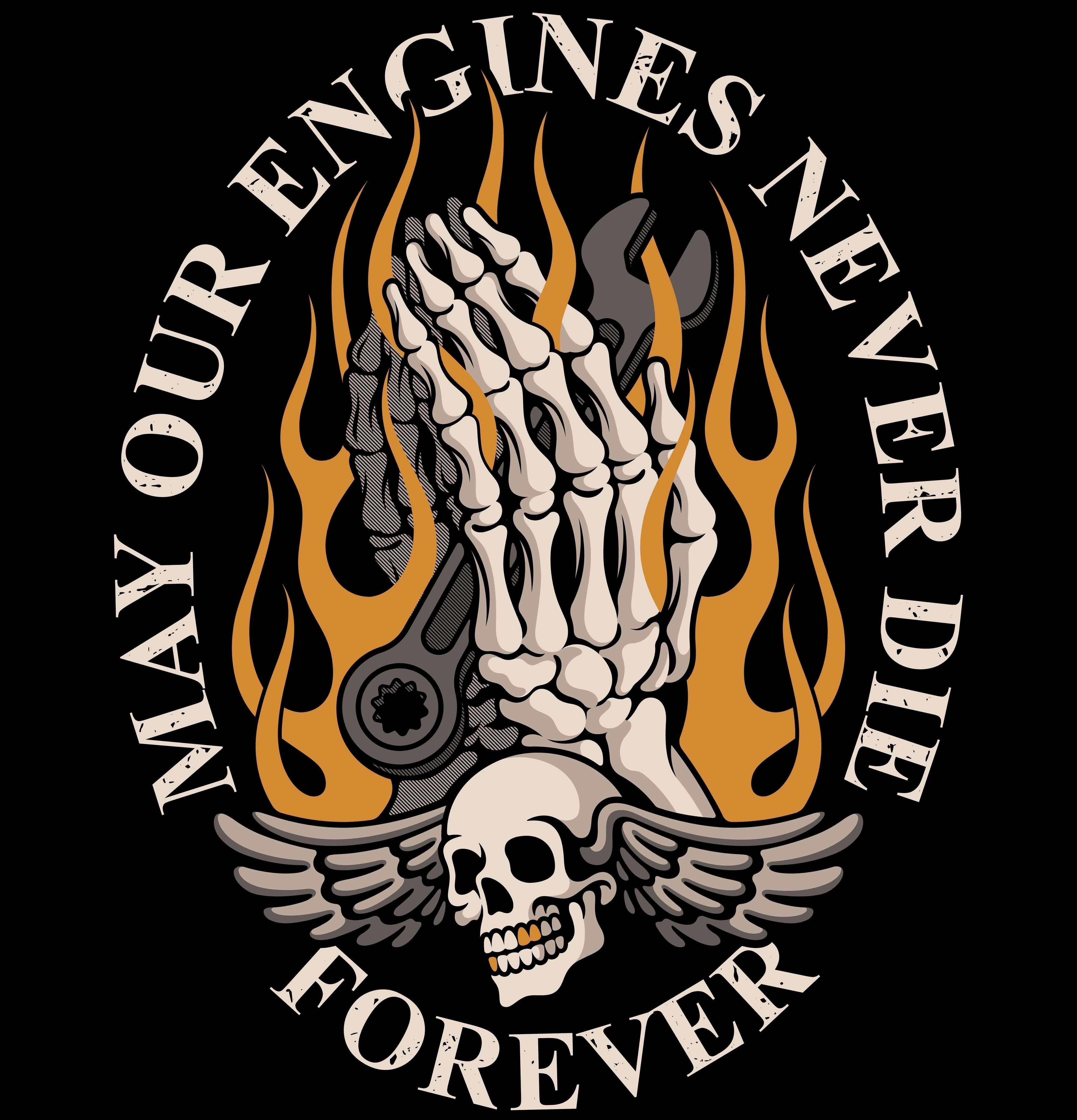 PITKÄHIHAINEN T-PAITA MUSTA - MAY OUR ENGINES - Image 2