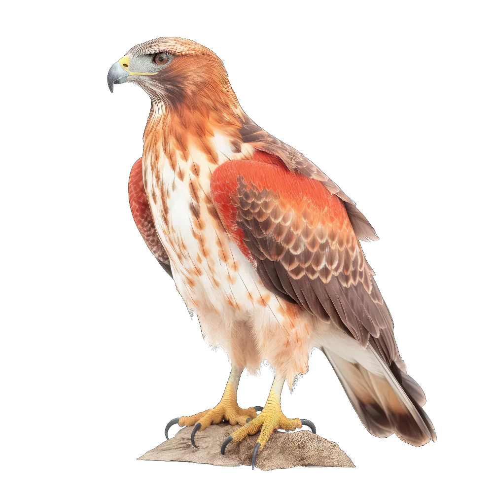Red-tailed hawk bird 1- paitakuva