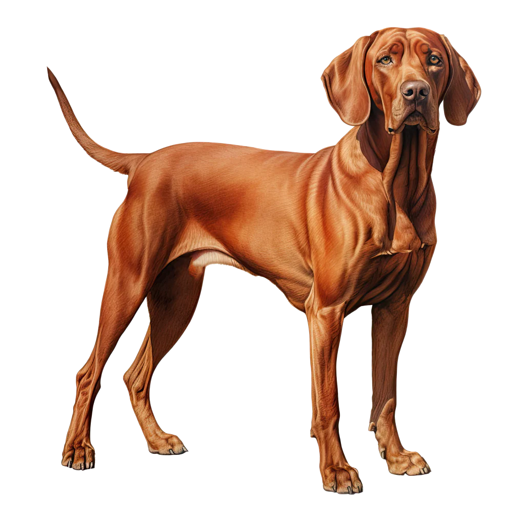 Redbone Coonhound / Punainen pesukarhukoira DogBreeds 002
