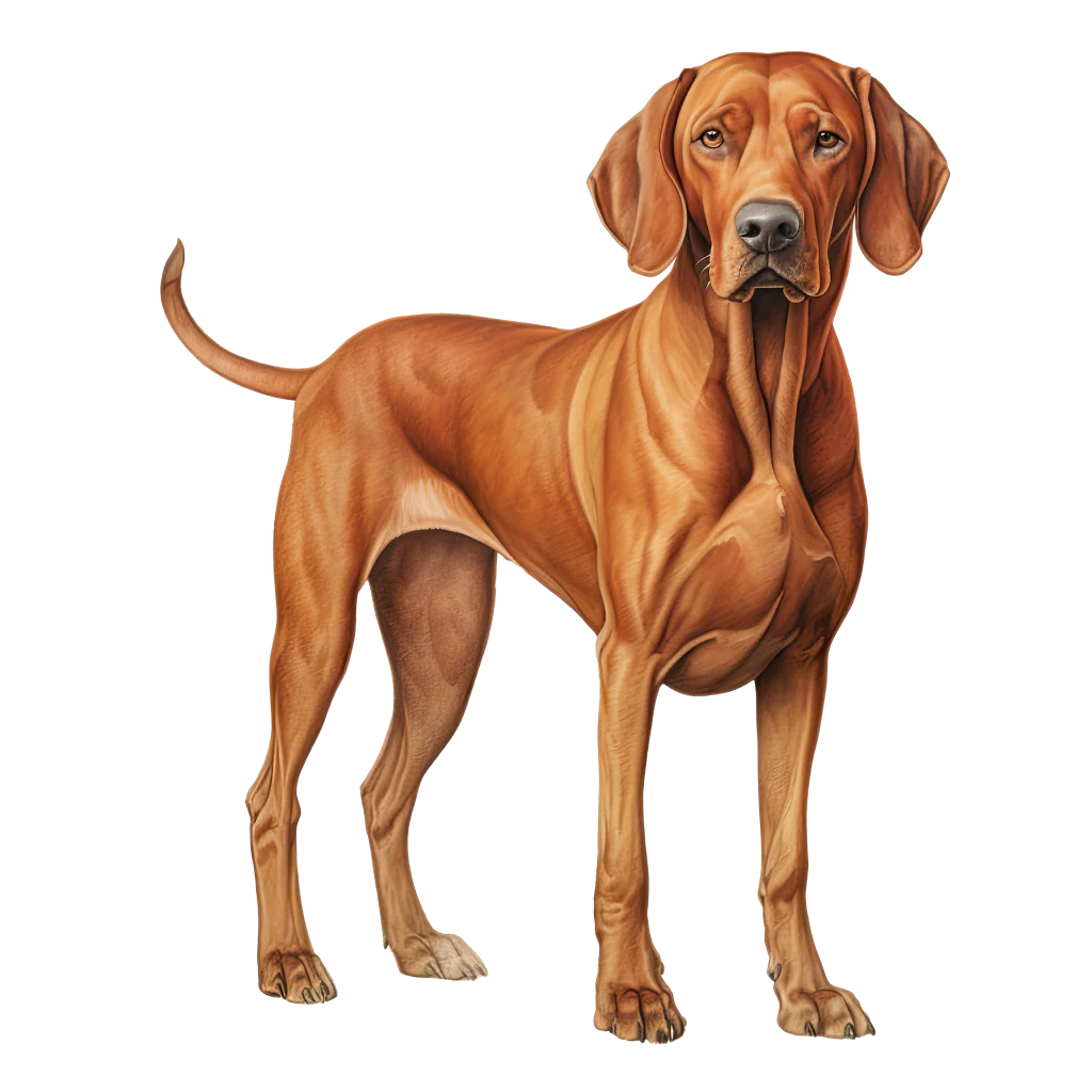 Redbone Coonhound / Punainen pesukarhukoira DogBreeds 003