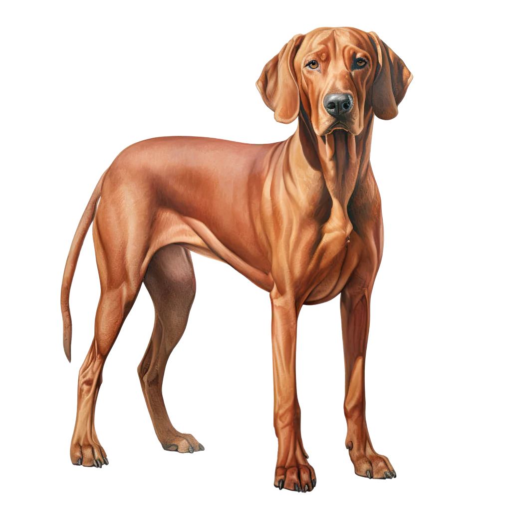 Redbone Coonhound / Punainen pesukarhukoira DogBreeds 005