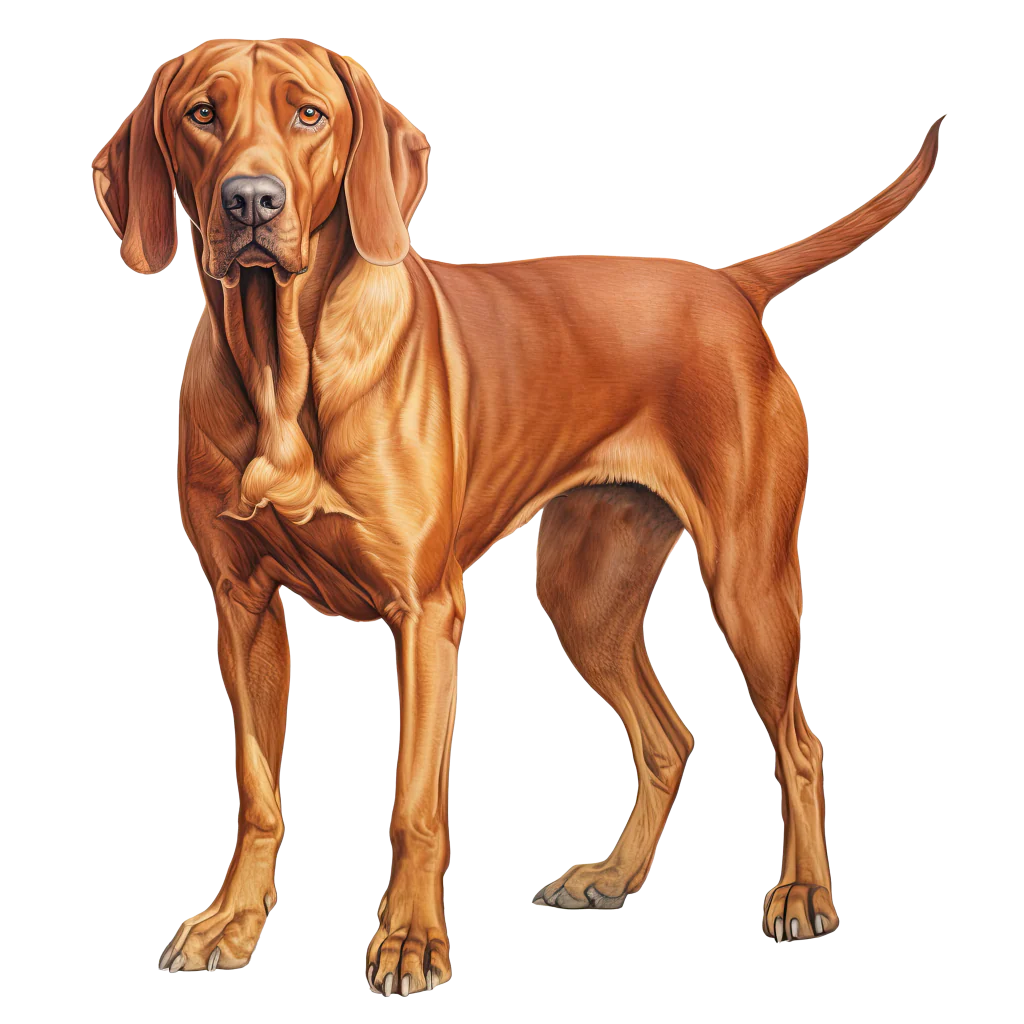 Redbone Coonhound / Punainen pesukarhukoira DogBreeds 007