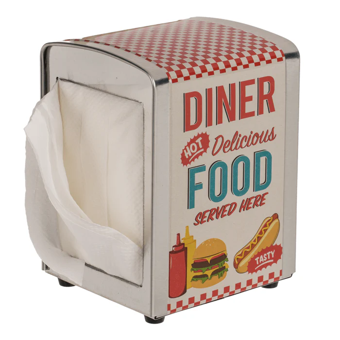 Retro Diner Serviettiteline