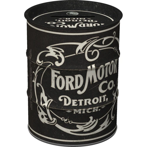 Säästölipas (tynnyri) Ford - Vintage Logo