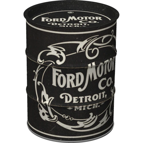 Säästölipas (tynnyri) Ford - Vintage Logo - Image 4