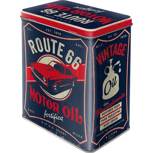 Säilytyspurkki L Route 66 Motor Oil - Image 2
