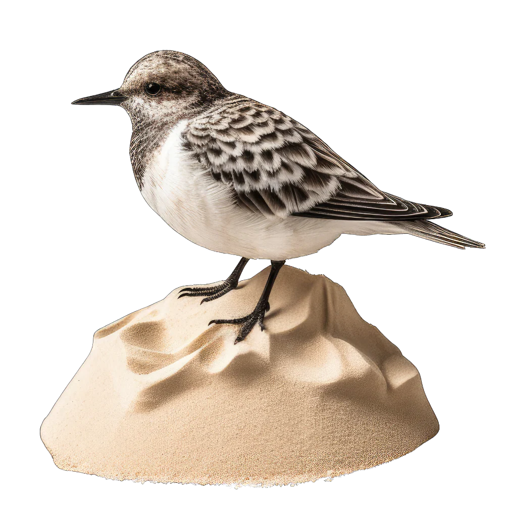 Sanderling bird 1- paitakuva