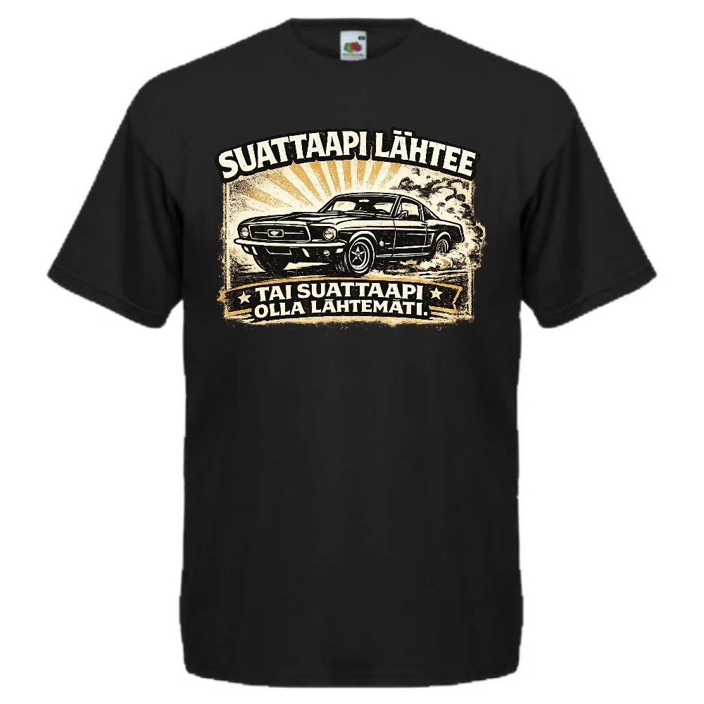 SAVOLAISTEN VAUHTI T-PAITA MUSTA - SUATTAAPI LĂHTEE (3129)