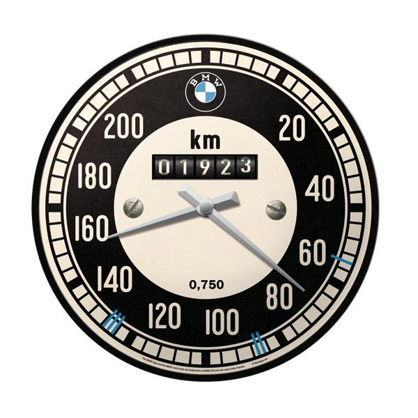 Seinäkello BMW mittari retro