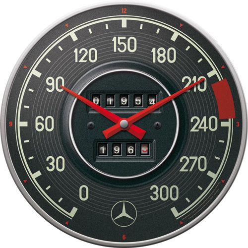 Seinäkello Mercedes-Benz - mittari