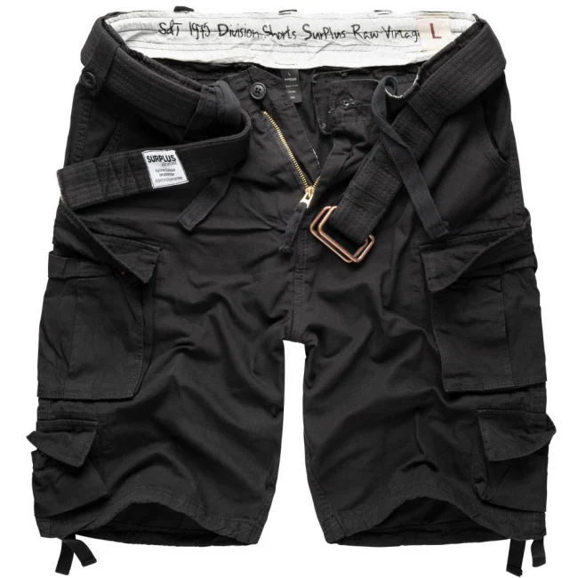 SHORTSIT - DIVISION SHORTS BLACK - SURPLUS