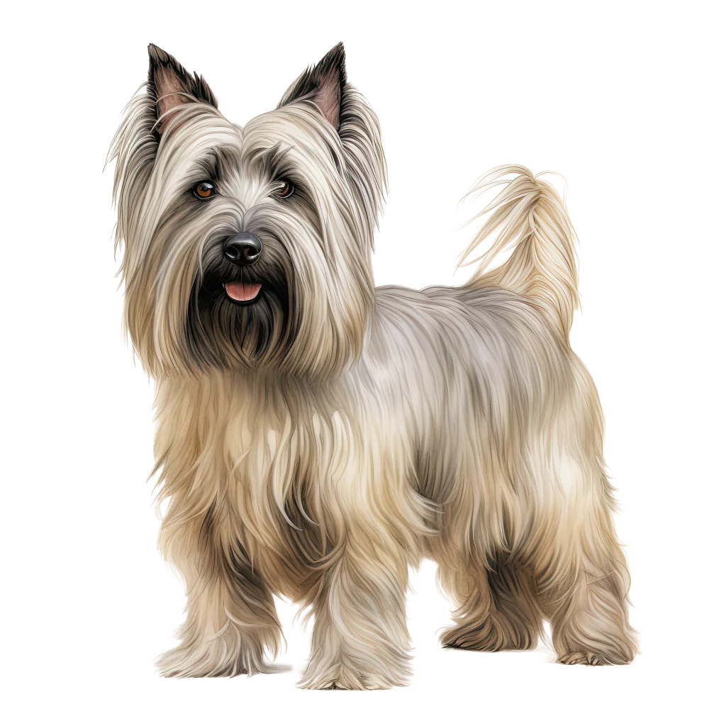 Skye Terrier / Skyenterrieri DogBreeds 001