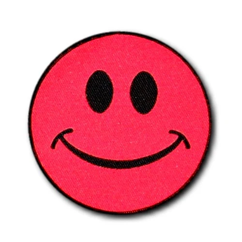 KANGASMERKKI - SMILE PINK (50799)
