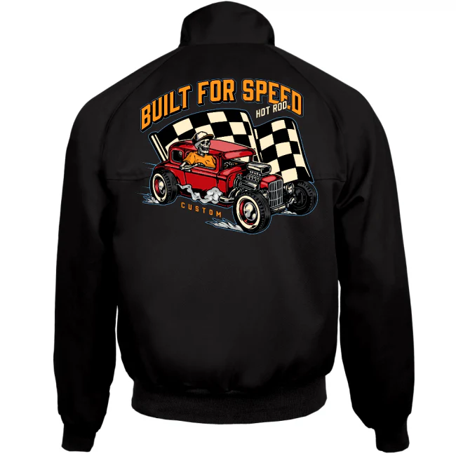 SPEED KINGS  Harrington takki -  BUILT FOR SPEED  (2043) - Image 2