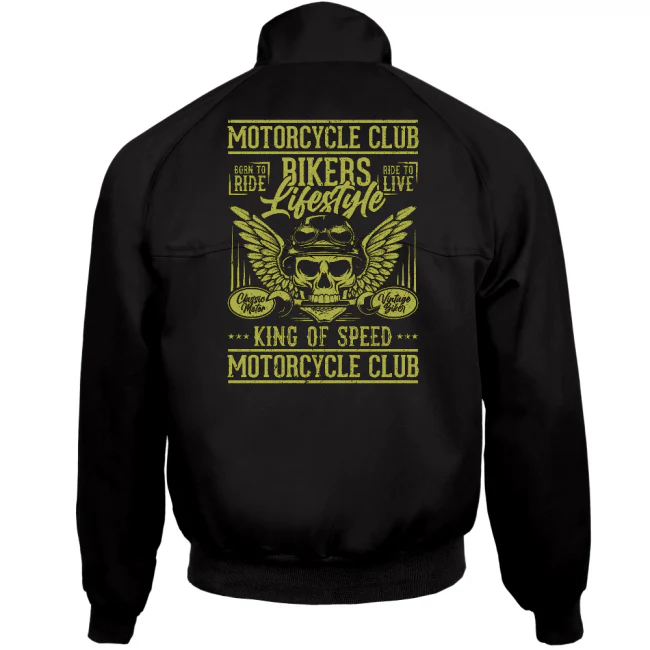 SPEED KINGS Harrington takki - MOTORCYCLE CLUB - Image 3