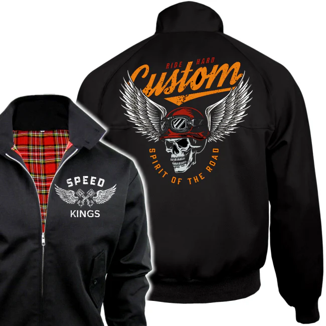 SPEED KINGS Harrington takki - SPIRIT OF THE ROAD (00 1942A)
