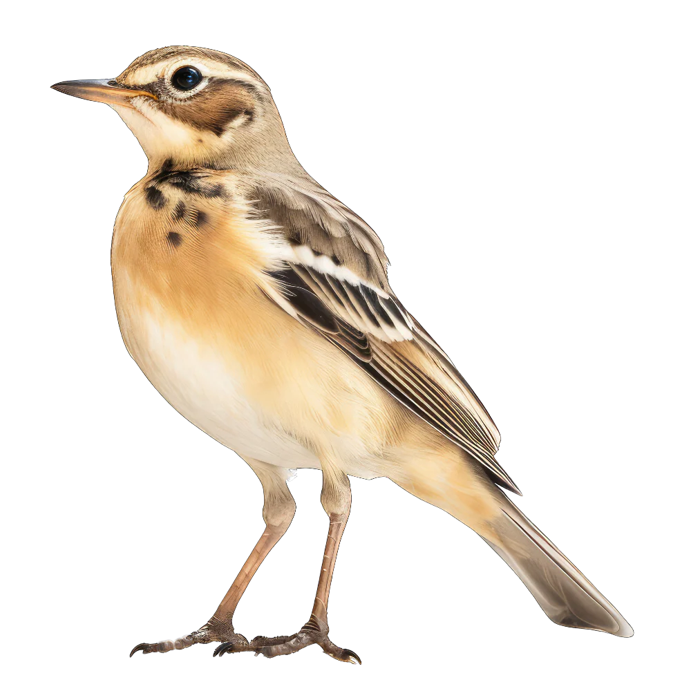 Spragues pipit bird 1- paitakuva