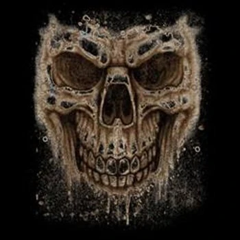 STAINED SKULL (796)