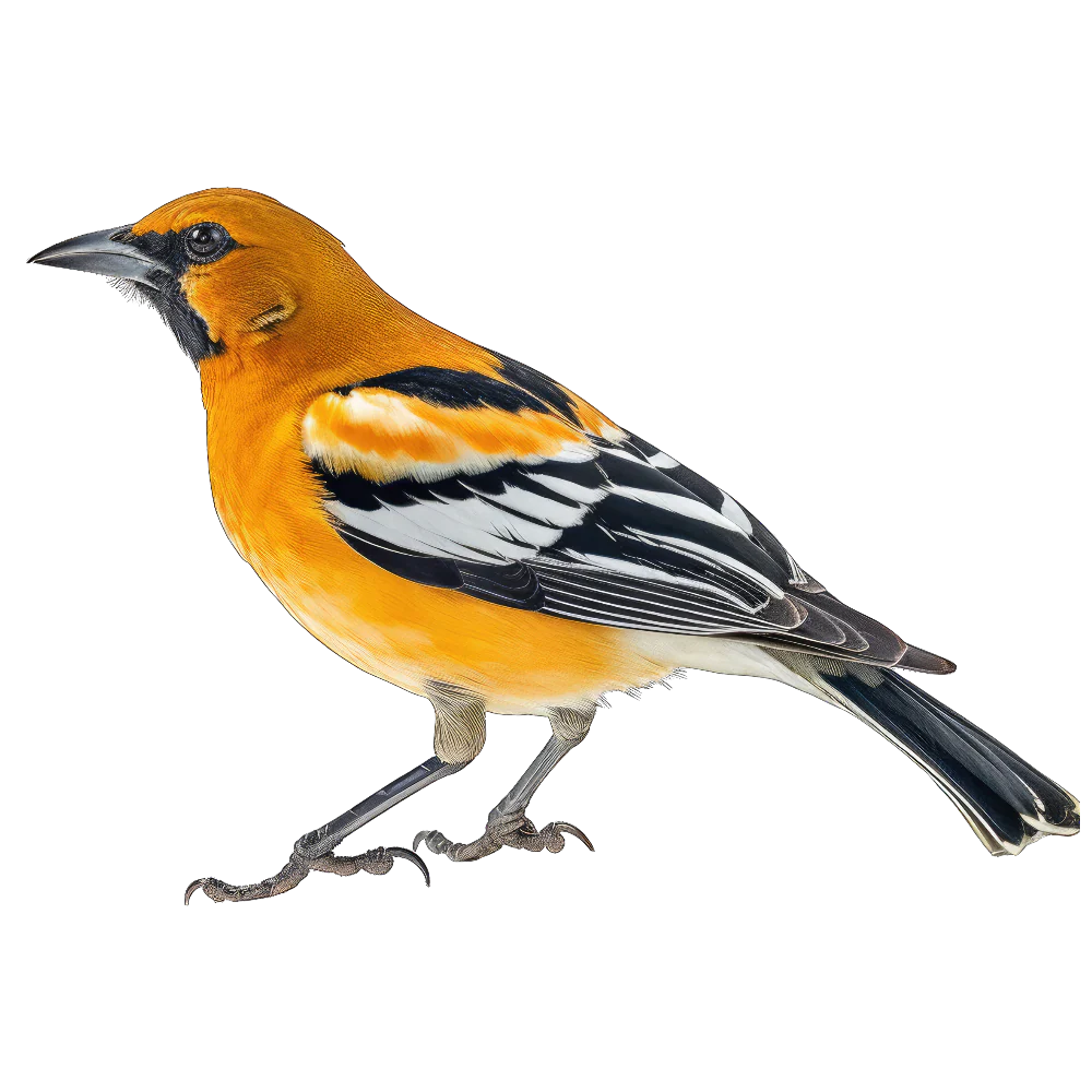Streak-backed oriole bird 1- paitakuva