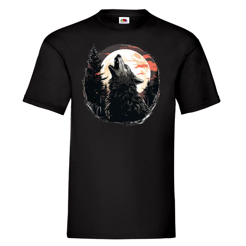 T-PAITA - A werewolf howling at the moon 3 (3087)