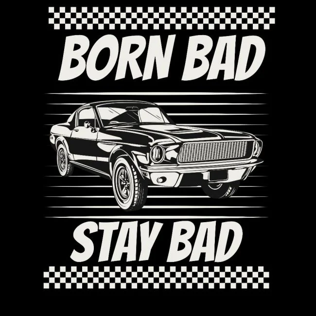 T-Paita - BORN BAD -  SPEED KINGS (00 437) - Image 3