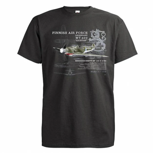 T-PAITA Grafiitinharmaa - Messerschmitt BF-109