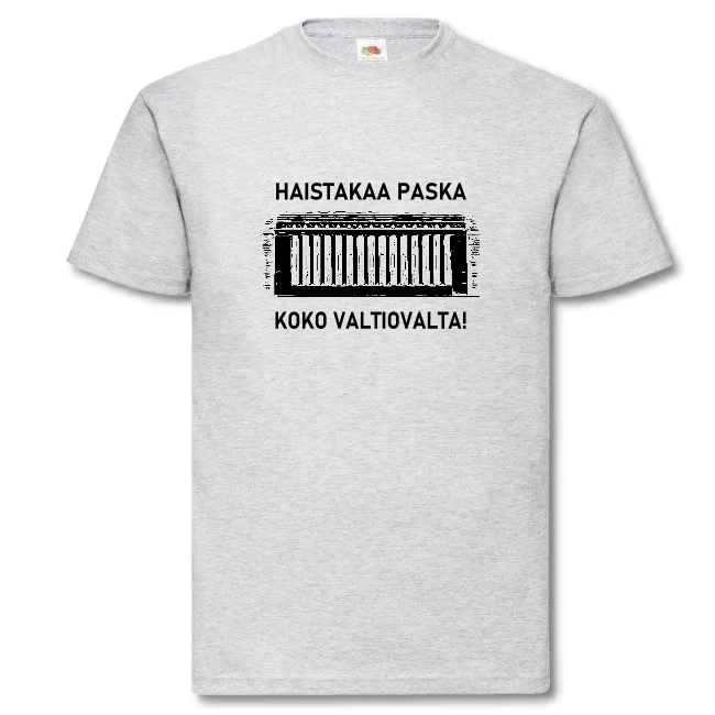 T-PAITA - HAISTAKAA PASKA KOKO VALTIOVALTA! (00 395) - Image 3