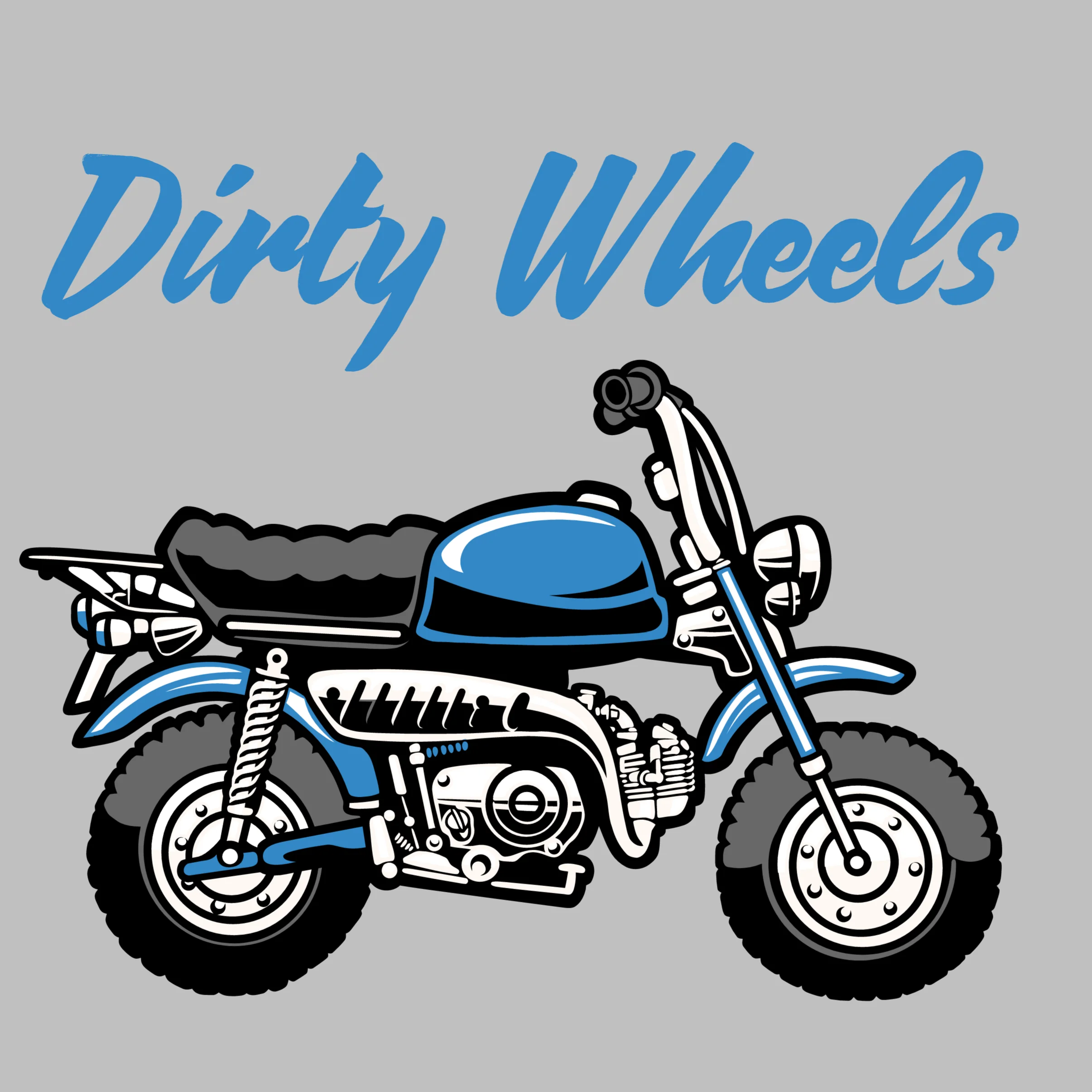 T-PAITA HARMAA - DIRTY WHEELS (00 92) - Image 2