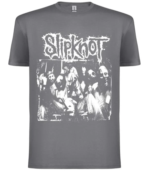 T-PAITA harmaa - Slipknot Albums Platte (LF8695)