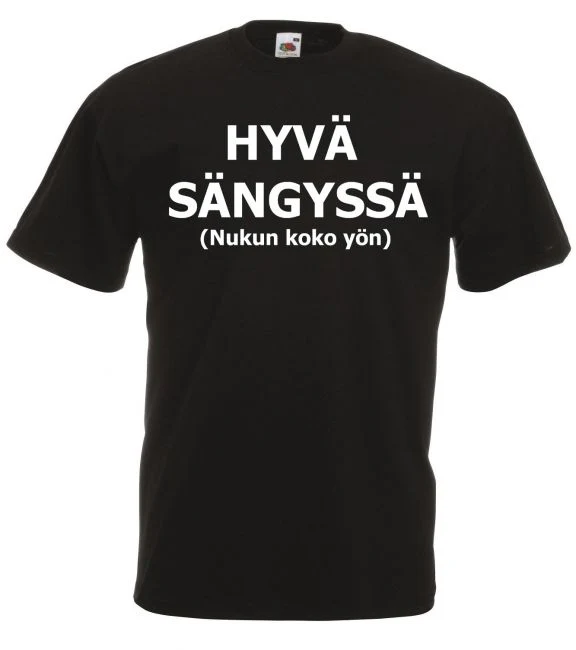 T-PAITA - HYVÄ SÄNGYSSÄ  (2649)